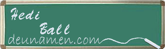 Hedi Ball Visitenkarte